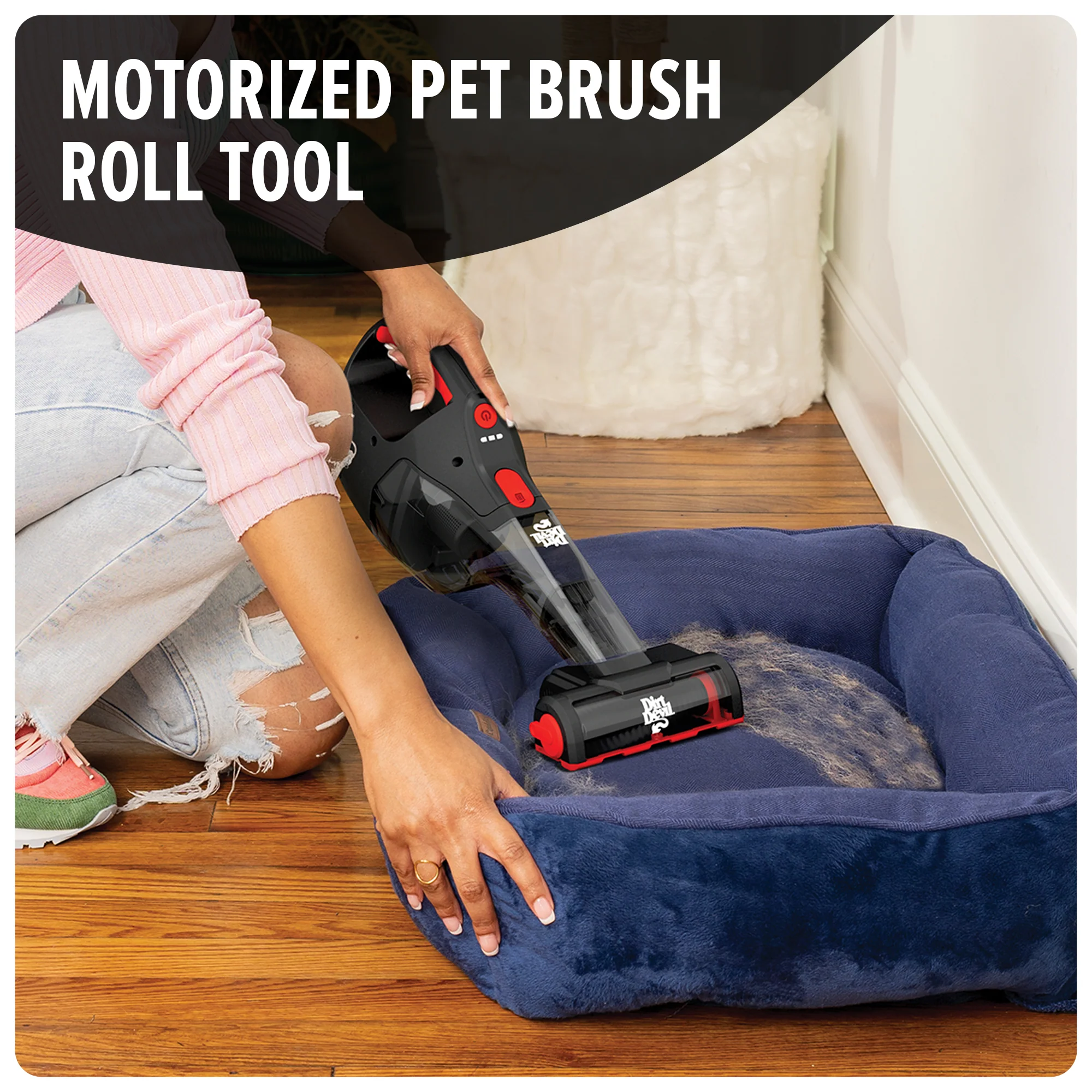 Deep Clean+ 16V Hand Vacuum with Motorized Pet Tool - Image 4