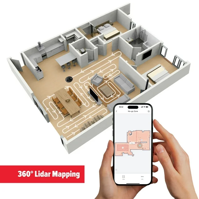 Dirt Devil EV3420 Lidar Robot Vacuum - Image 3
