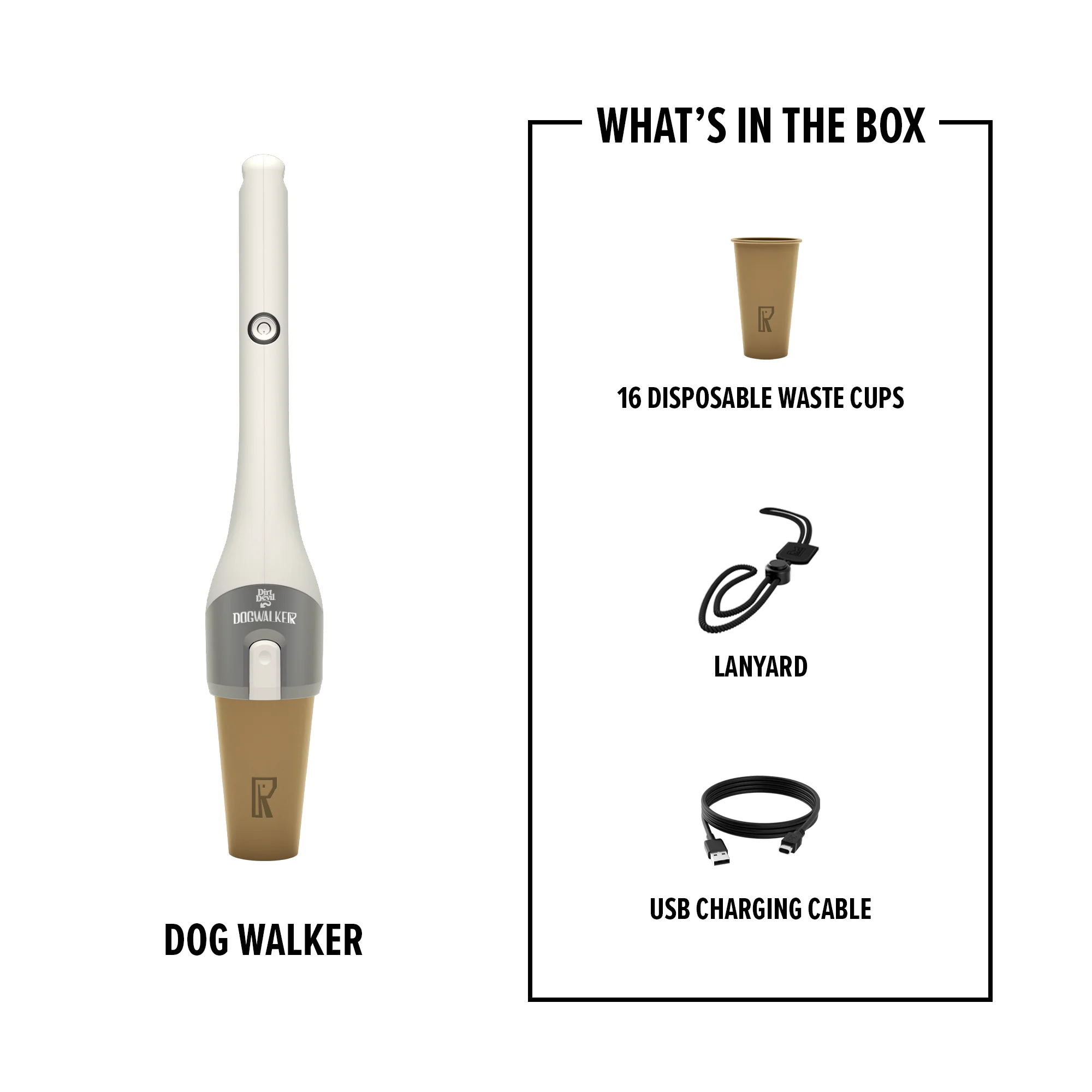 DogWalker Pet Waste Vacuum + Disposable Waste Cup 60 pack - Image 10